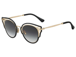 Jimmy Choo  Cat-Eye sunglasses - DHELIA/S Black Gold