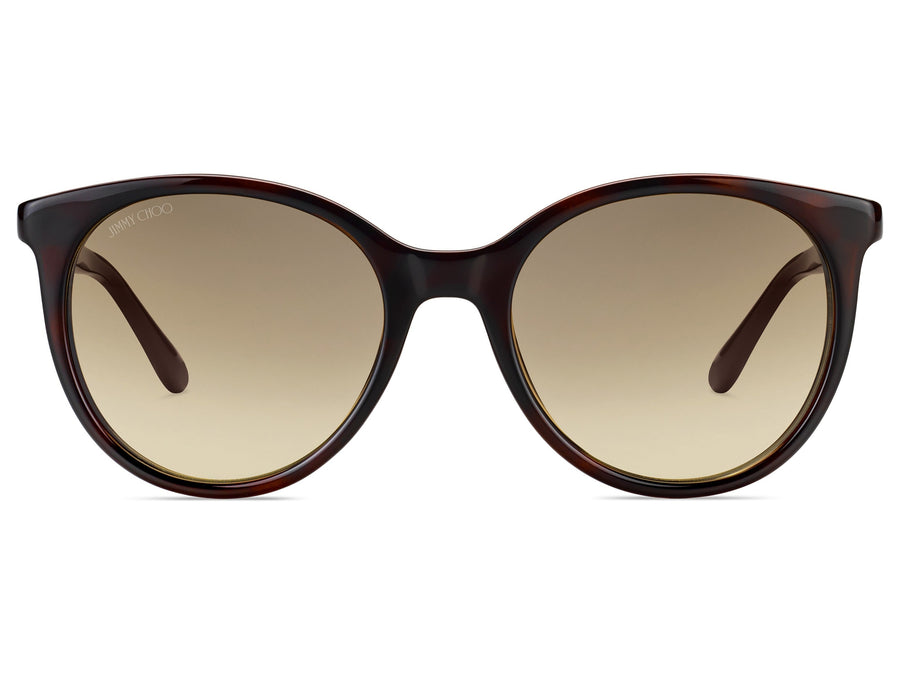 Jimmy Choo  Cat-Eye sunglasses - ERIE/S Havana Brown