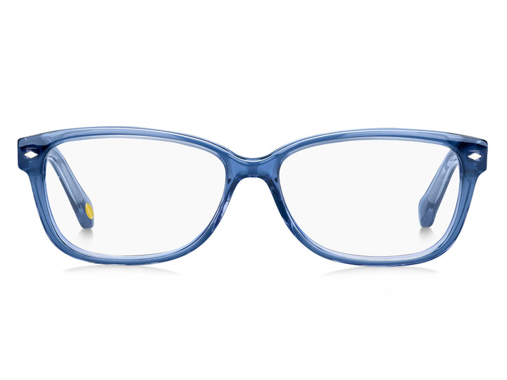 Fossil  Square Frame - FOS 6063 Blue Transparent Blue