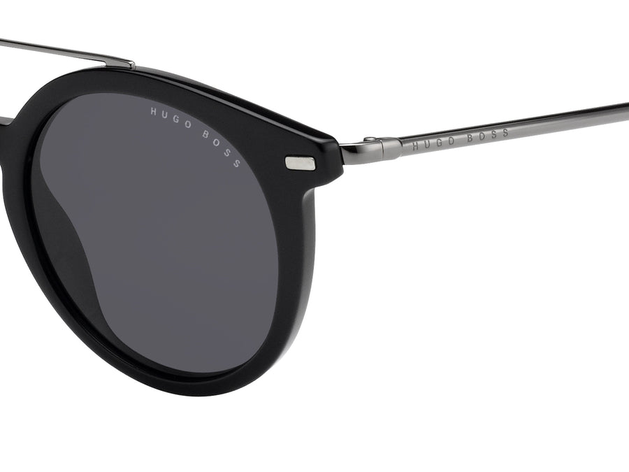 BOSS  Round sunglasses - BOSS 0929/S BLACK