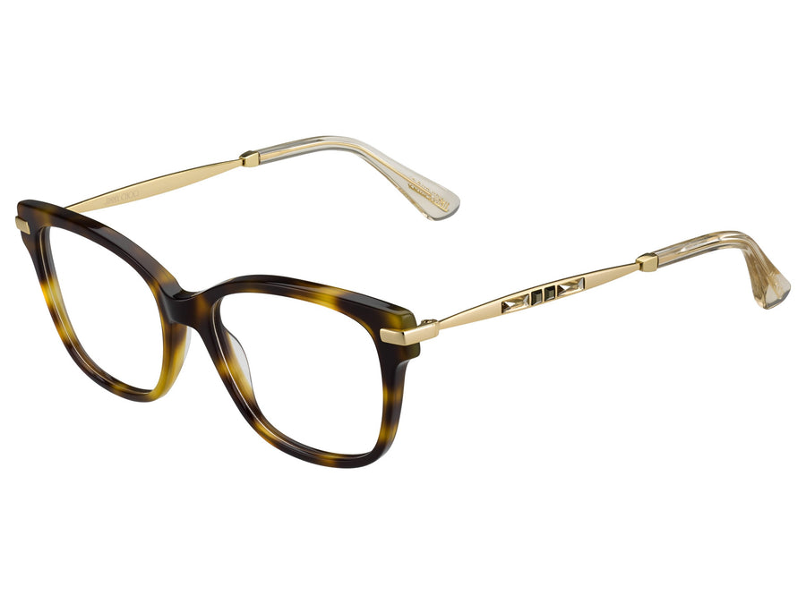 Jimmy Choo  Square Frame - JC181 Havana Rose Gold