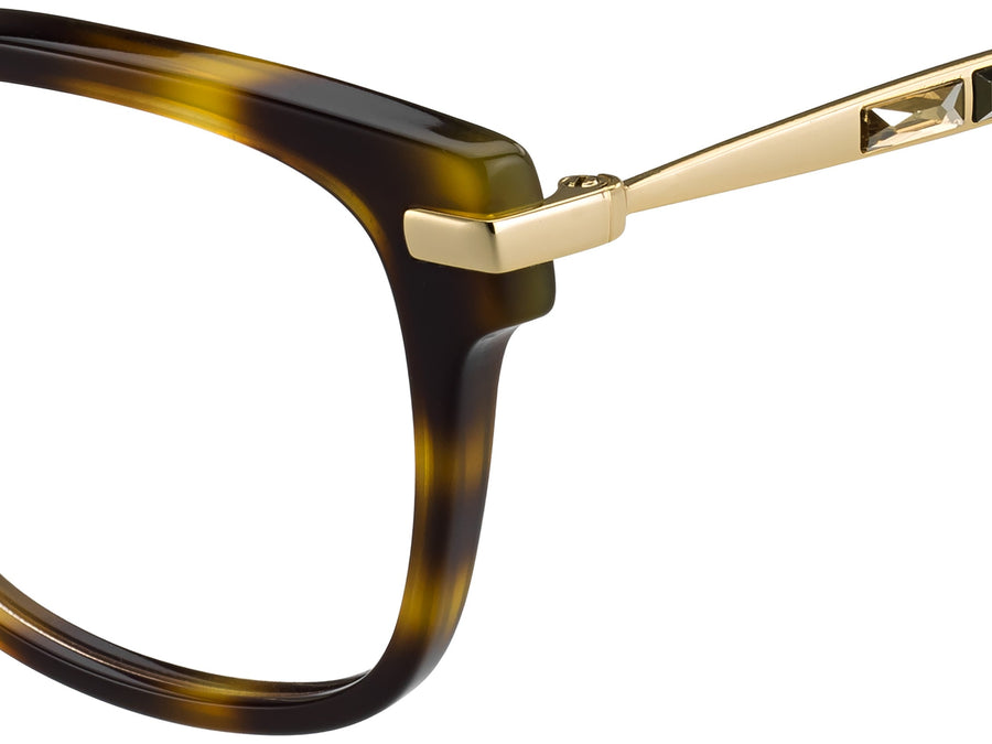 Jimmy Choo  Square Frame - JC181 Havana Rose Gold