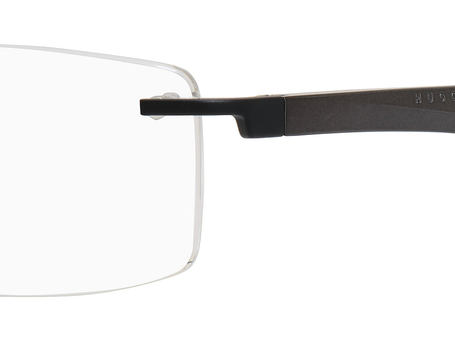 Hugo Boss  Square Frame - BOSS 0710 BLACK SEMIMATTE DARKRUTHENIUM