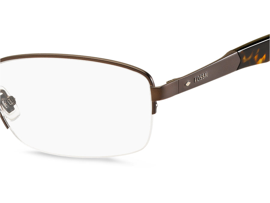 Fossil  Square Frame - FOS 7015 Matte Brown