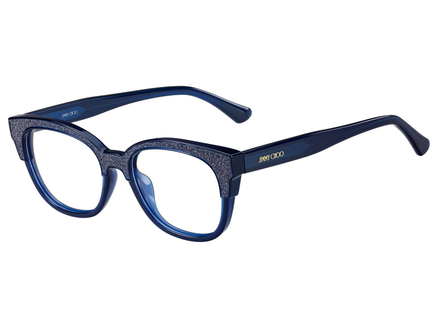 Jimmy Choo  Cat-Eye Frame - JC177 Blue Glitter Blue