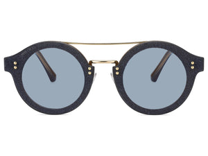 Jimmy Choo  Round sunglasses - MONTIE/S Nude Glitter Gold