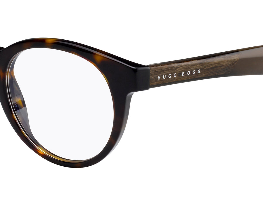 Hugo Boss  Round Frame - BOSS 0913 HAVANA CRYSTAL BROWN