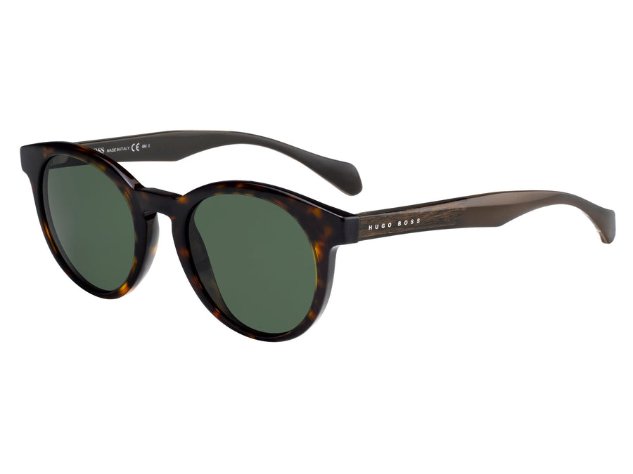 BOSS  Round sunglasses - BOSS 0912/S HAVANA CRYSTAL BROWN