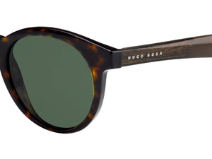 BOSS  Round sunglasses - BOSS 0912/S HAVANA CRYSTAL BROWN