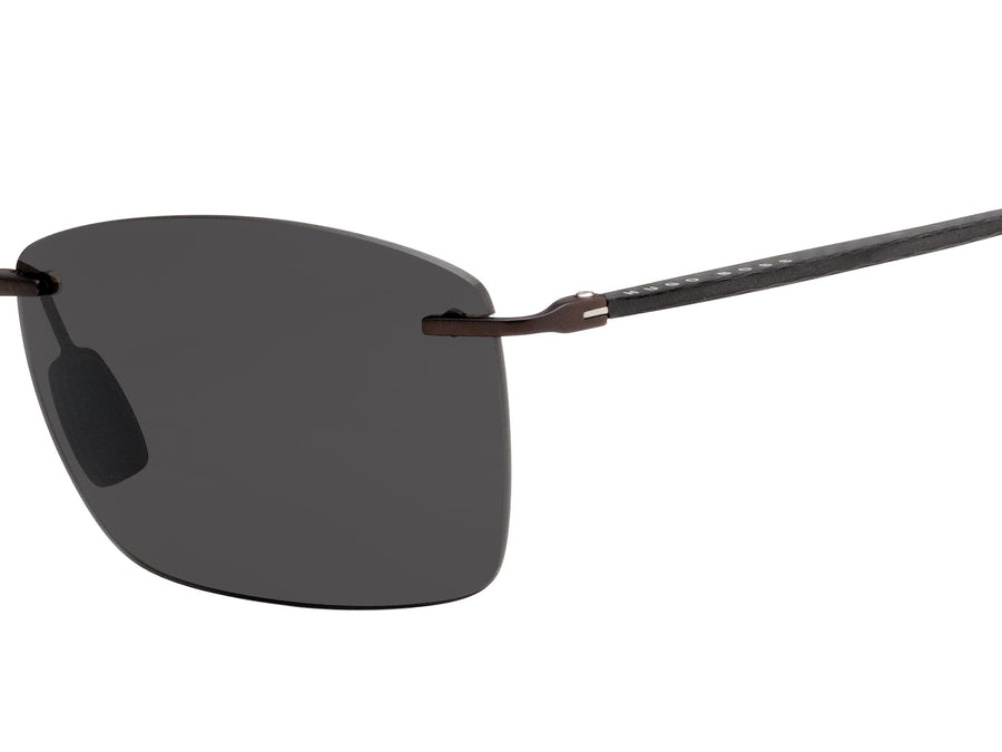 BOSS  Square sunglasses - BOSS 0939/S BROWN RUBBER