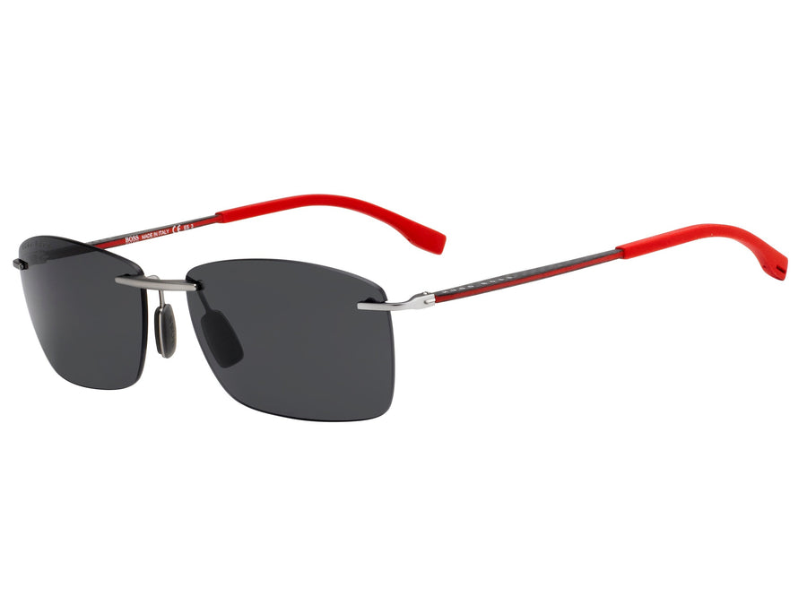 BOSS  Square sunglasses - BOSS 0939/S GREY RUBBER