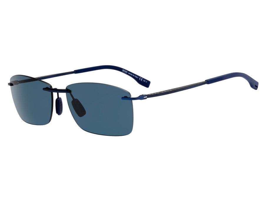 BOSS  Square sunglasses - BOSS 0939/S BLUE RUBBER