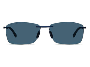 BOSS  Square sunglasses - BOSS 0939/S BLUE RUBBER