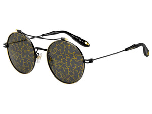 Givenchy  Round sunglasses - GV 7079/S Black Gold