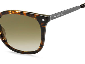 FOSSIL  Square sunglasses - FOS 2054/S Havana Dark Ruthenium