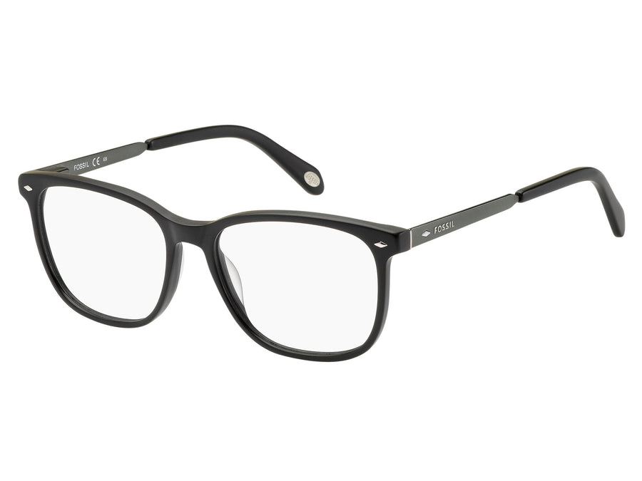 Fossil  Square Frame - FOS 6091 Mattblack Semimattdarkruthenium