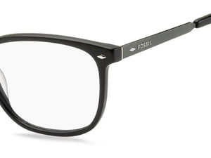 Fossil  Square Frame - FOS 6091 Mattblack Semimattdarkruthenium