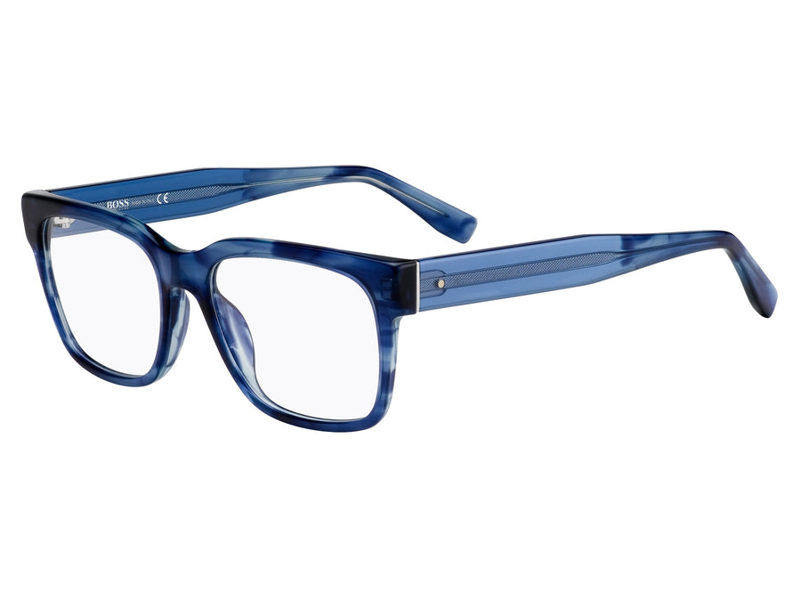 Hugo Boss  Square Frame - BOSS 0737 HAVANA BLUE HAVANA BLUE