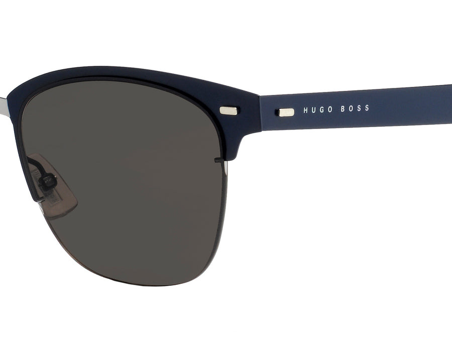 BOSS  Round sunglasses - BOSS 0934/N/S MATT BLUE