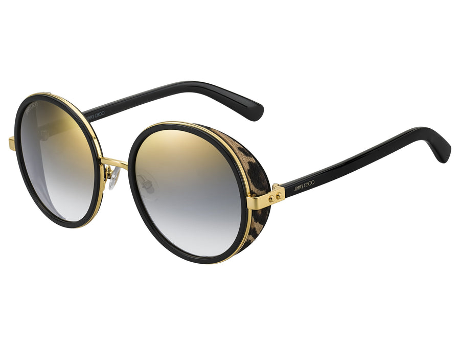 Jimmy Choo  Round sunglasses - ANDIE/N/S Gold Black