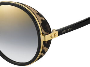 Jimmy Choo  Round sunglasses - ANDIE/N/S Gold Black