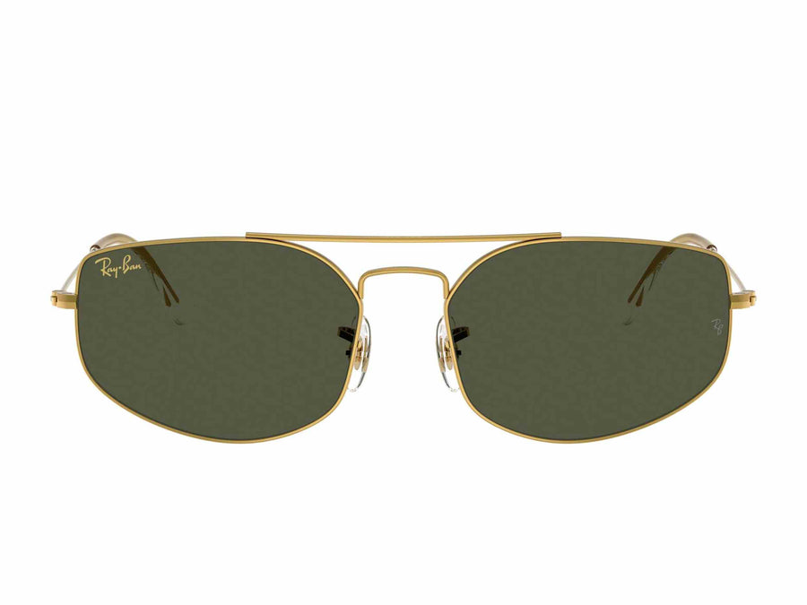 Rayban Square Sunglasses - 0RB3845 Gold