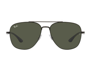 Rayban Square Sunglasses - 0RB3683 Black