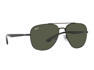 Rayban Square Sunglasses - 0RB3683 Black