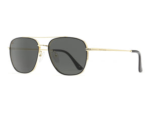 Prive Revaux Square Sunglasses - THE FLORIDIAN/S Black Gold