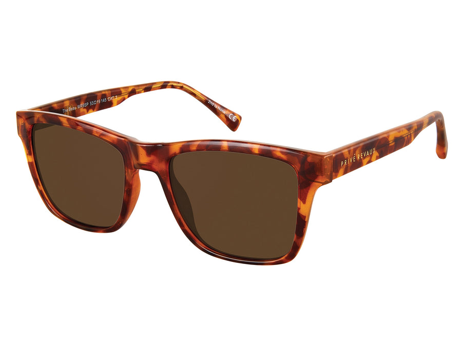 Prive Revaux Square Sunglasses - THE BEAU/S Brown Havana