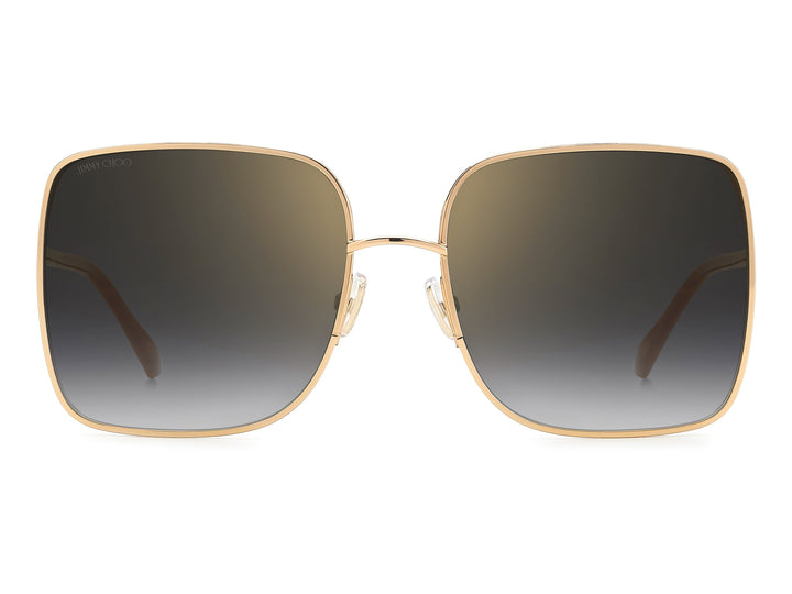 Jimmy Choo Square Sunglasses - ALIANA/S GOLD HAVANA