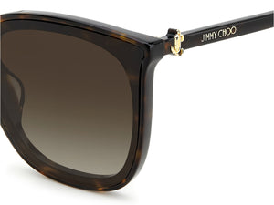 Jimmy Choo Square Sunglasses - NETTAL/F/SK