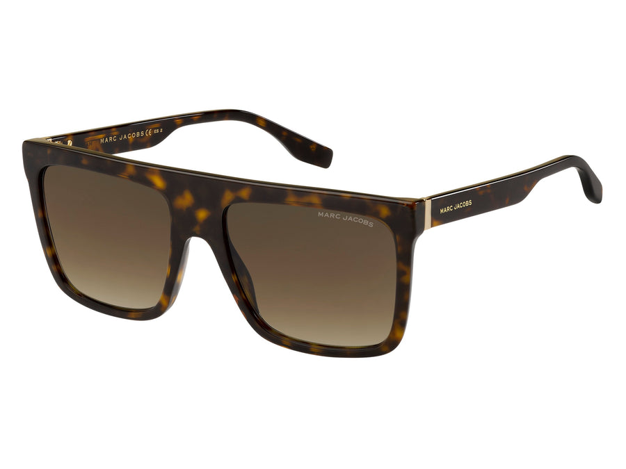 Marc Jacobs Square Sunglasses - MARC 639/S HAVANA