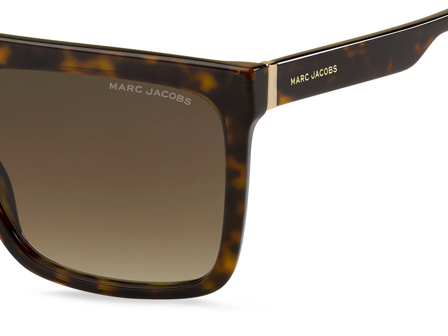 Marc Jacobs Square Sunglasses - MARC 639/S HAVANA