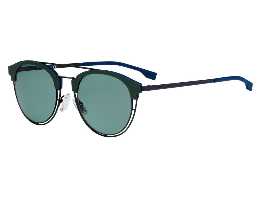 BOSS  Round sunglasses - BOSS 0784/S MATT BLUE