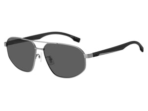 Boss Aviator Sunglasses - BOSS 1468/F/S MATTE DARK RUTHENIUM