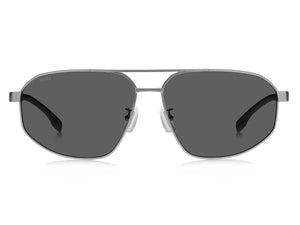 Boss Aviator Sunglasses - BOSS 1468/F/S MATTE DARK RUTHENIUM