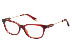 Fossil  Cat-Eye Frame - FOS 6077 Burgundy Gold