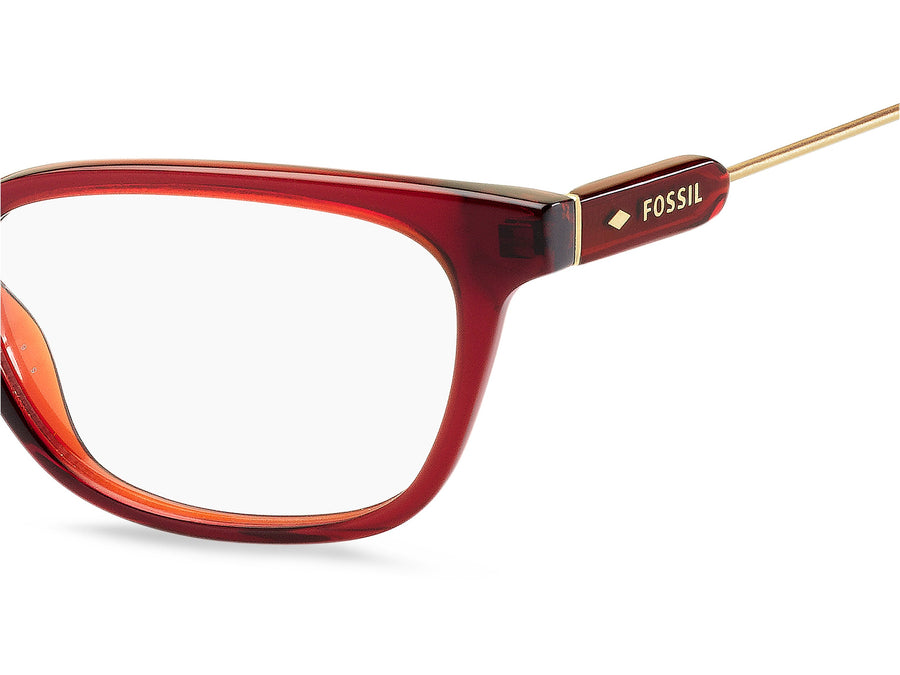 Fossil  Cat-Eye Frame - FOS 6077 Burgundy Gold