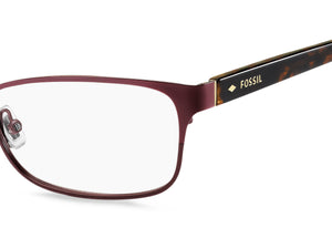 Fossil  Square Frame - FOS 6065 Burgundy Brown