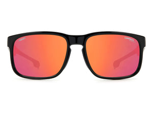 Carrera Square Sunglasses - CARDUC 001/S Red Black