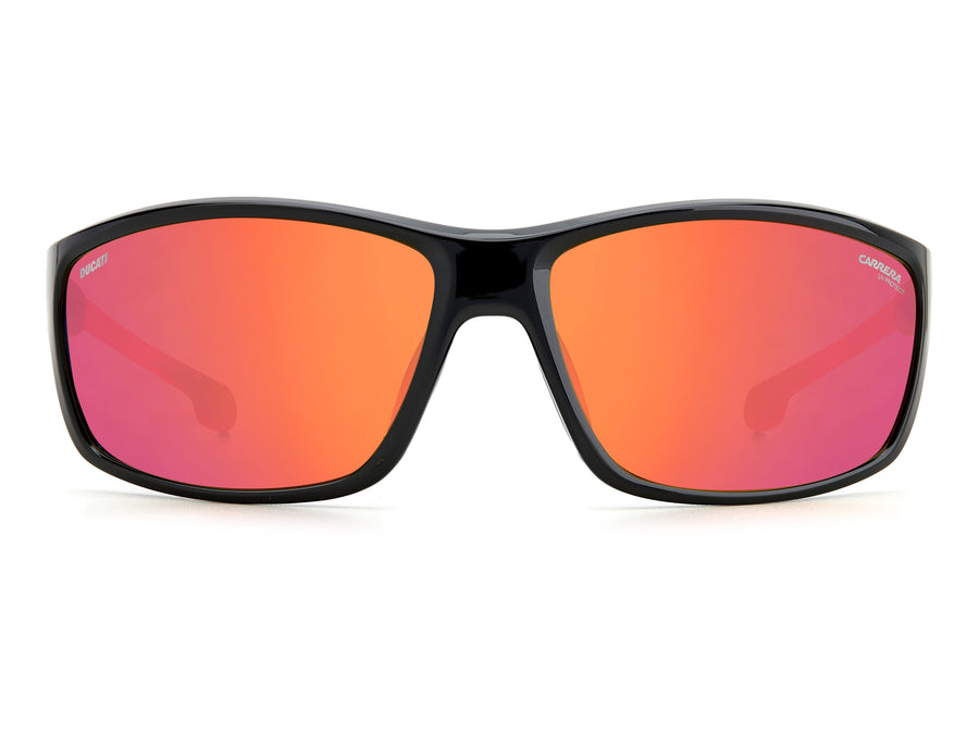 Carrera Square Sunglasses - CARDUC 002/S Red Black