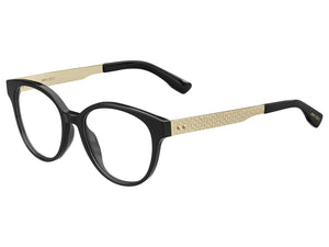 Jimmy Choo  Round Frame - JC159 Black Rose Gold