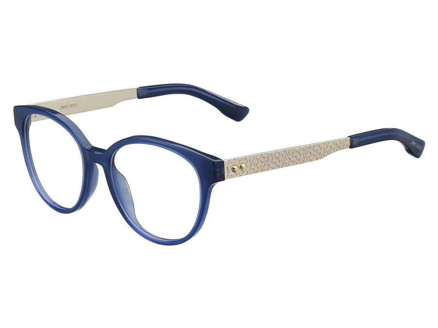 Jimmy Choo  Round Frame - JC159 Blue Gold