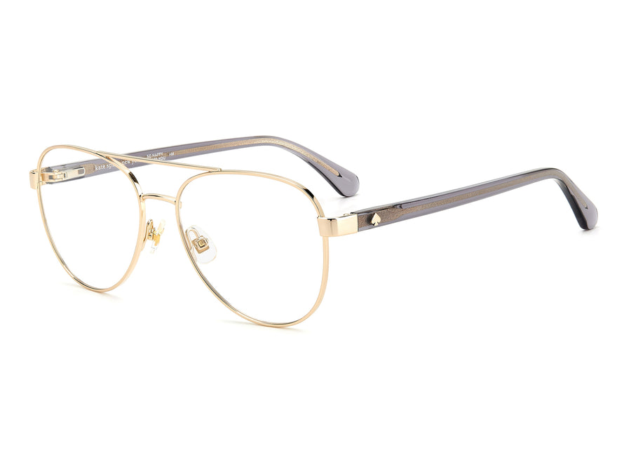 Kate Spade Aviator Frames - TALULAH GOLD GREY