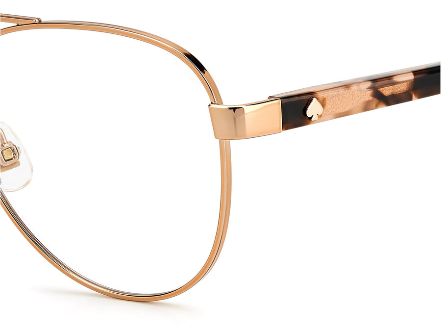 Kate Spade Aviator Frames - TALULAH RED GOLD