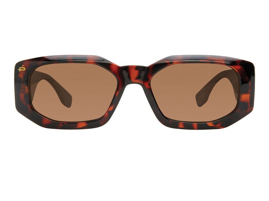 Prive Revaux Round Sunglasses - THE PARIS/S Havana