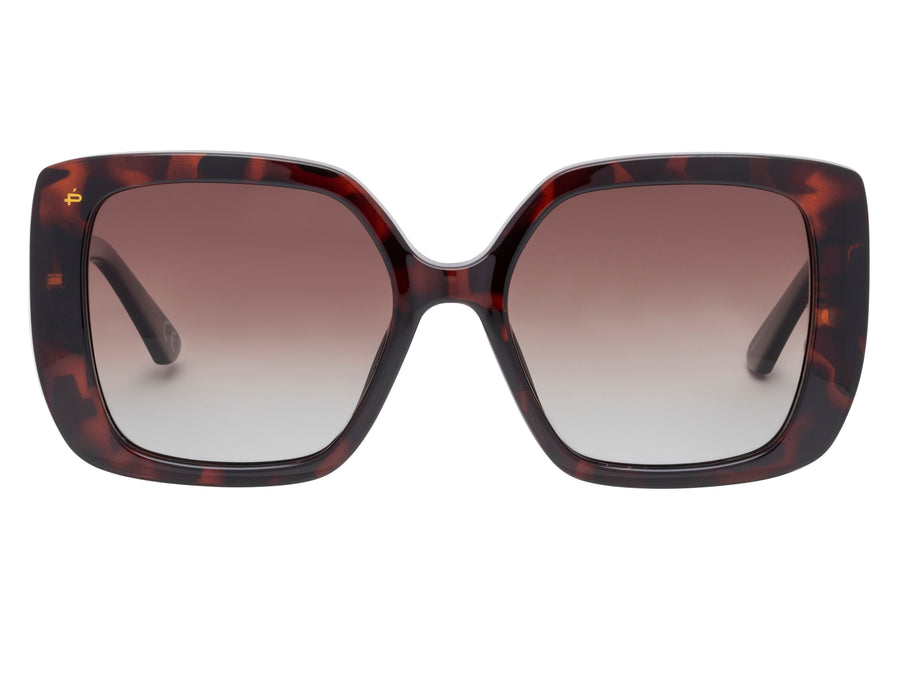 Prive Revaux Square Sunglasses - SO FAMOUS/S Havana