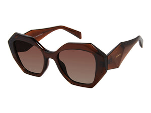 Prive Revaux Round Sunglasses - THE BIMINI/S Brown