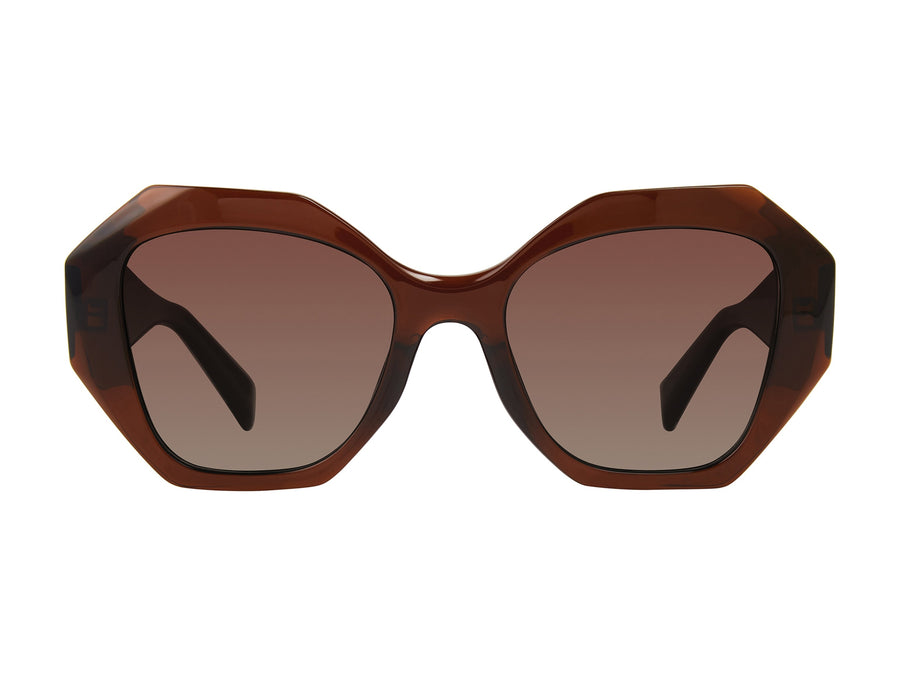 Prive Revaux Round Sunglasses - THE BIMINI/S Brown